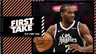 Stephen A. is curious about Kawhi Leonard’s return this season | First Take