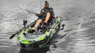 WATER REVIEW! BIG FISH 108 PRO FISH PEDAL Drive  3 WATERS KAYAK - SPEED TEST