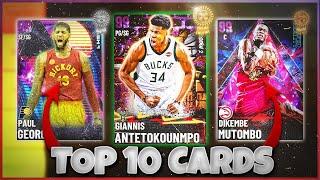 RANKING THE TOP 10 BEST CARDS IN NBA 2K21 MYTEAM AT THE END OF SEASON 7!!