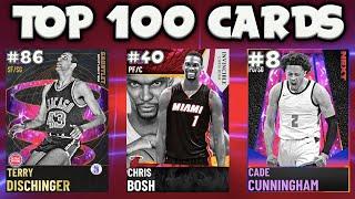 RANKING THE TOP 100 BEST CARDS IN NBA 2K21 MyTEAM!