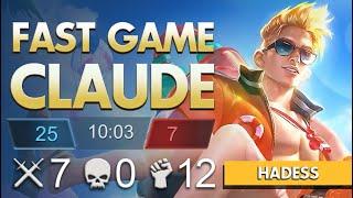 Former Top Global Claude by Hadess - Claude Fast End Gameplay!!