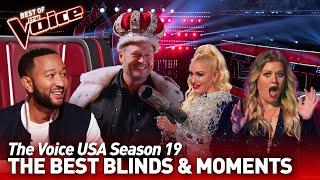 The best Blind Auditions & Moments of The Voice USA Season 19 | Top 10