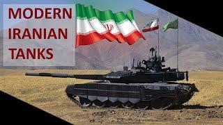 Modern Iranian Tanks. Are they a problem?