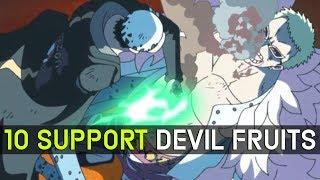 Top 10 Best Support Abilities Devil Fruits in One Piece