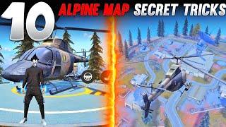 Top 10 New Unknown Tricks in free fire || Alpine map secret tricks in Garena free fire