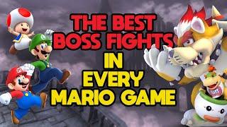 The Best Boss Fights in Every Mario Game