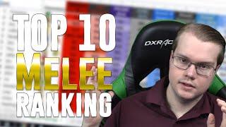 Top 10 Melee ranking (2019) by Armada