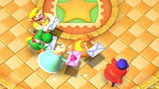 Mario Party Top 100 - MiniGames - Rosalina Vs Daisy Vs Luigi Vs Wario