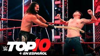 Top 10 Mejores Momentos de Raw En Español: WWE Top 10, Ago 10, 2020