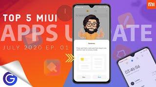 Top 5 MIUI System Apps Update July 2020 | MIUI Launcher | Mi Notes and Much More ⚡⚡