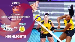 Novara vs. Praia - Highlights | Women's Volleyball Club World Champs 2019