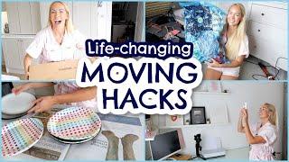 MOVING HOUSE HACKS!  PACKING HACKS & TIPS FOR MOVING  |  Emily Norris