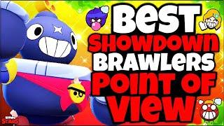 TOP 10 BEST Brawlers for Point of View in Showdown! - Brawler Tier list - Brawl Stars