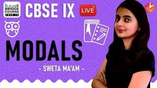 Modals in English Grammar | CBSE Class 9 Bridge Course | Concept and Types of Modal Verbs | Vedantu