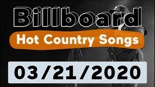 Billboard Top 50 Hot Country Songs (March 21, 2020)