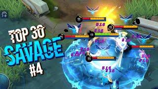 TOP 30 BEST SAVAGES MOMENTS (MOBILE LEGENDS) #4 ✅