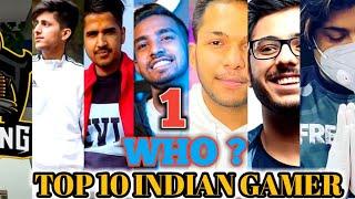 Who is number 1 Indian top 10 gamer 