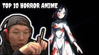 WHY DID I WATCH THIS?! | TOP 10 HORROR ANIME REACTION (WatchMoio)