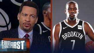 Kevin Durant needs a title with Nets to cement legacy — Chris Broussard | NBA | FIRST THINGS FIRST