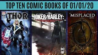 Top 10 Comic Books of the Week - 01/01/20