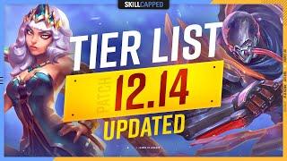 NEW UPDATED TIER LIST for PATCH 12.14 - League of Legends
