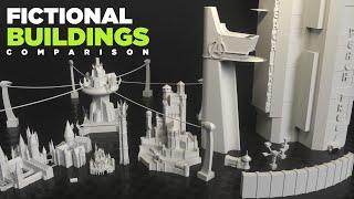 Fictional BUILDINGS Size Comparison