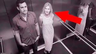 Top 10 Weird And Funny Elevator Moments Caught On Camera