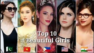 Top 10 Beautiful Actress in The World | 2021