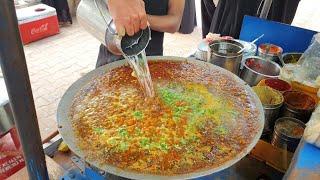 Bajarang Chole Kulche  : Street Food of Ahmadabad || Delhi Style Chole Kulche  || Street Food India