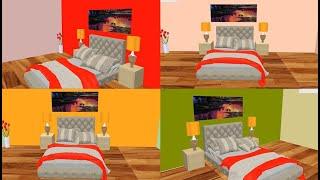 TOP 45 Bedroom Color Combination ideas | COLOUR COMBINATION FOR YOUR ROOM WALLS 2019