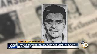 Did the Zodiac kill in Oceanside? Police re-test evidence in cold case