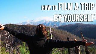 Top 10 Tips to FILM A TRAVEL VIDEO BY YOURSELF! | Solo travel as a Content Creator