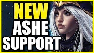 (BURNING ARROWS!) THIS *NEW* ASHE SUPPORT BUILD IS THE BEST SO FAR IN SEASON 10! BEST ASHE BUILD S10