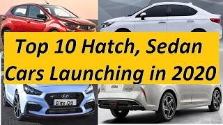 Top 10 Hatchback and Sedan Car Launches in 2020. Upcoming Cars in India