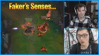 This is The Definition of Faker's Senses Moment in League of Legends...LoL Daily Moments Ep 772