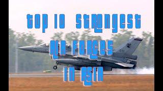 TOP 10 ASIA STRONGEST AIR FORCES 2020