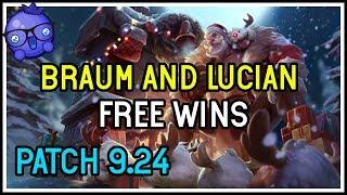 Support Braum and Lucian the best combo in Season 10 so far?