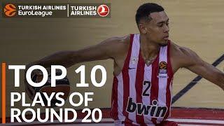 Turkish Airlines EuroLeague Regular Season Round 20 Top 10 Plays