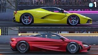 Mclaren 720s Spider vs LaFerrari - Drag Series #1 - Mclaren