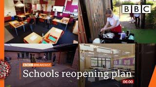 Year groups kept isolated in back-to-school plan - Covid-19: Top stories this morning - BBC