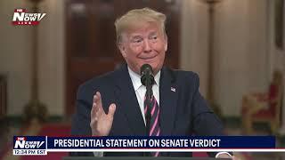 TOTAL ACQUITTAL: President Trump FULL STATEMENT On NOT GUILTY Verdict