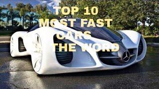 TOP! 10 MOST EXPENSIVE CARS IN THE WORD 