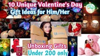 10 Unique Valentine's day❤ gifts Ideas for Him/Her & Home decor Ideas 2020/ flipkart home decor haul