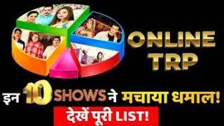 ONLINE TRP REPORT: Here’re Top 10 Shows of This Week!