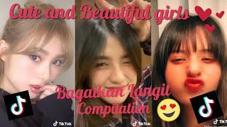 TOP 10 BAGAIKAN LANGIT  - Cute and Beautiful Girls in Tiktok Compilation 2020 Part 2 (Face Zoom)