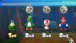 Mario Party 10 - Mario vs Toad vs Yoshi vs Spike - Mushroom Park