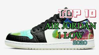 TOP 10 UPCOMING LATEST AIR JORDAN 1 LOWS