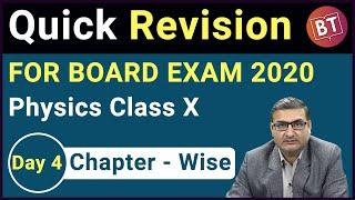 Board Exam Preparation Physics Class 10, (2 Chapter Revision) 1st March