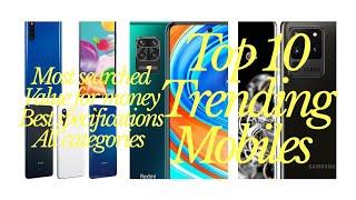 Top 10 trending Mobiles of market