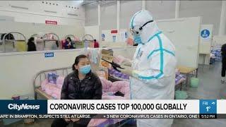 Coronavirus cases top 100,000 globally